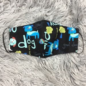 Dog/Puppy Face Mask With Filter Pocket